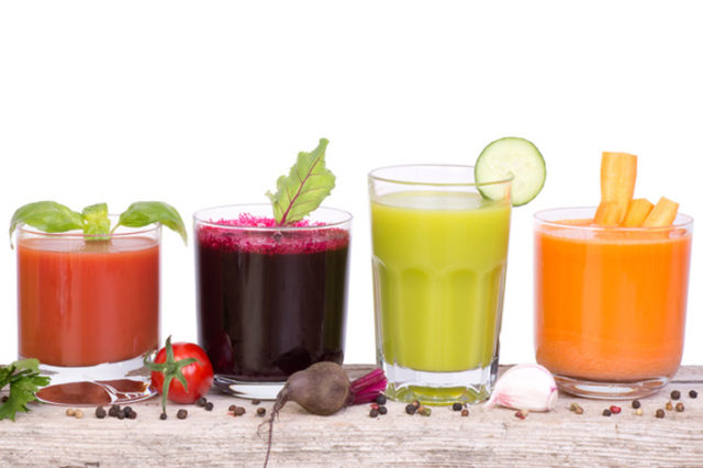 Les bienfaits des jus frais de fruits et légumes
