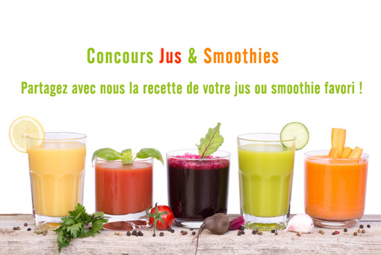 Concours Jus et smoothies