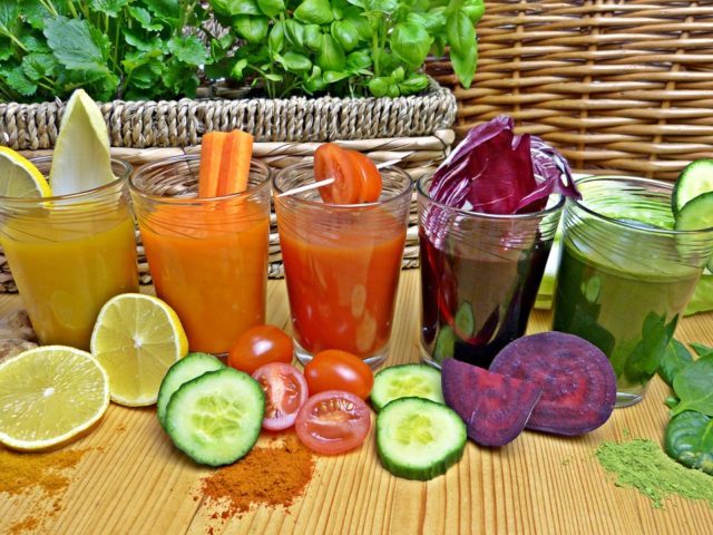 cure detox jus de legumes et fruits