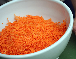 équivalence jus de carotte et carottes râpées