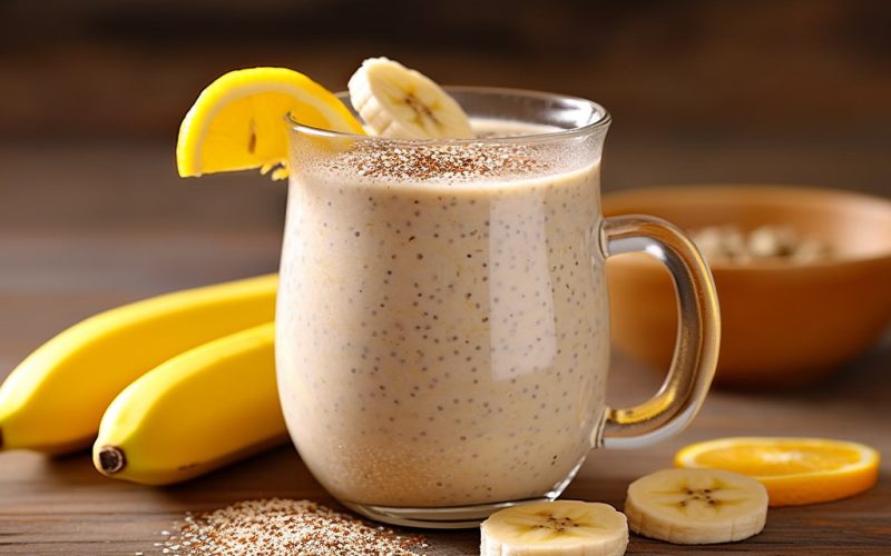 Smoothie banane protéiné à faible teneur en sucres - Boisson UHT