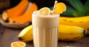 Recette Smoothie tropical crémeux (papaye, banane, lait de coco)